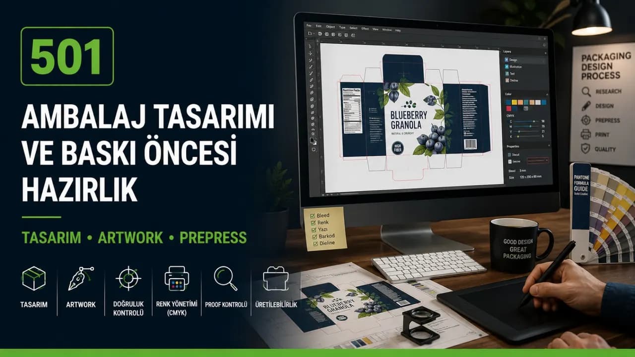 Ambalaj Tasarımı ve Baskı Öncesi Hazırlık