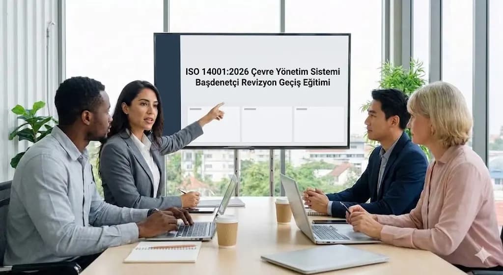 ISO 14001:2026 Çevre Yönetim Sistemi Başdenetçi Revizyon Geçiş Eğitimi 