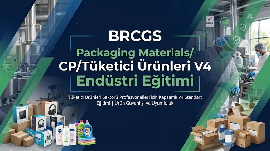 BRCGS CP/Tüketici Ürünleri V4 Endüstri Eğitimi  