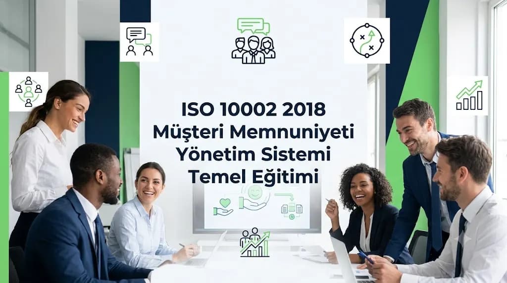 ISO 10002:2018 Müşteri Memnuniyeti Yönetim Sistemi Temel Eğitimi